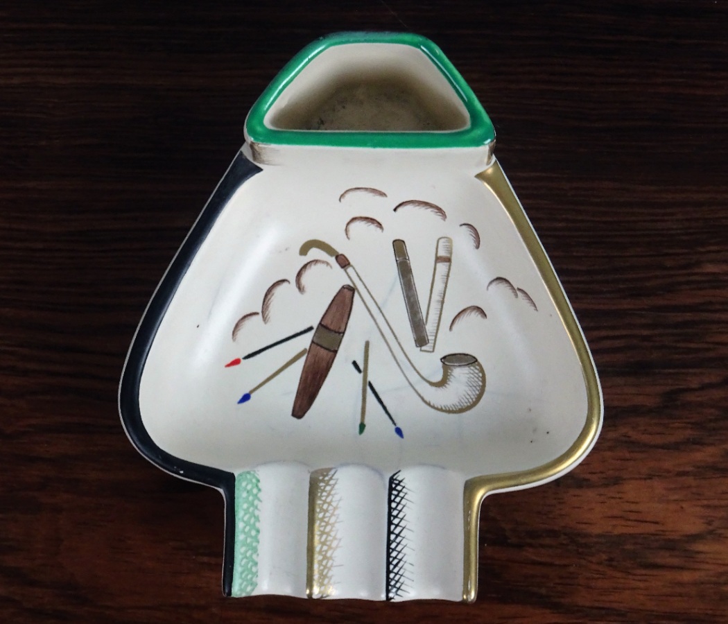 Pair of Italian Mid Century Ashtrays